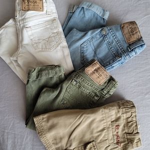 Boys Polo jeans and cargo shorts lot